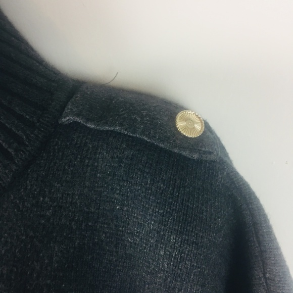 White House Black Market Poncho Sweater Small Full - Picture 6 of 8